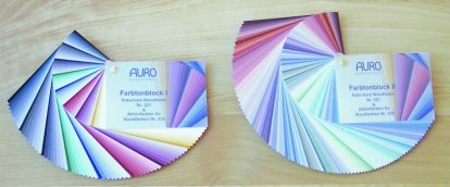 Colour Tone Books for auro natural paint